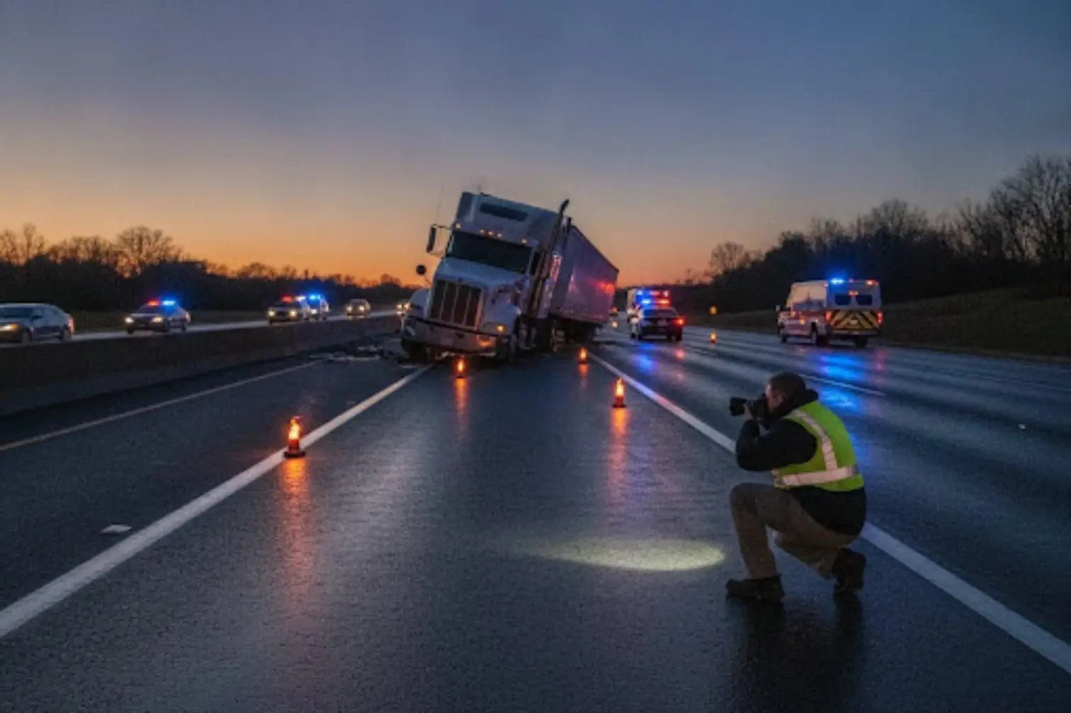 What to Do After a Semi-Truck Accident in Virginia